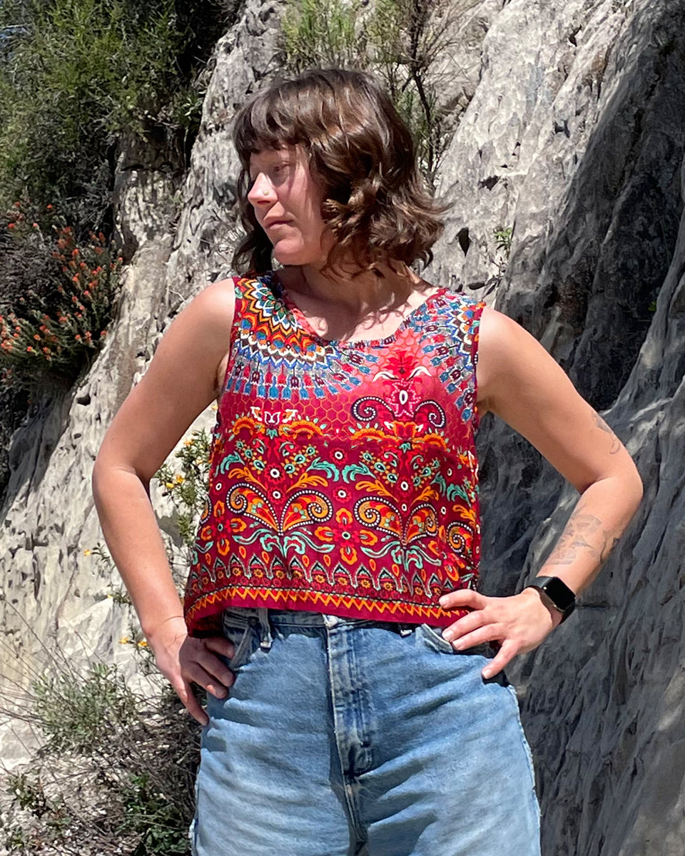 Shiva Mandala Tank Top