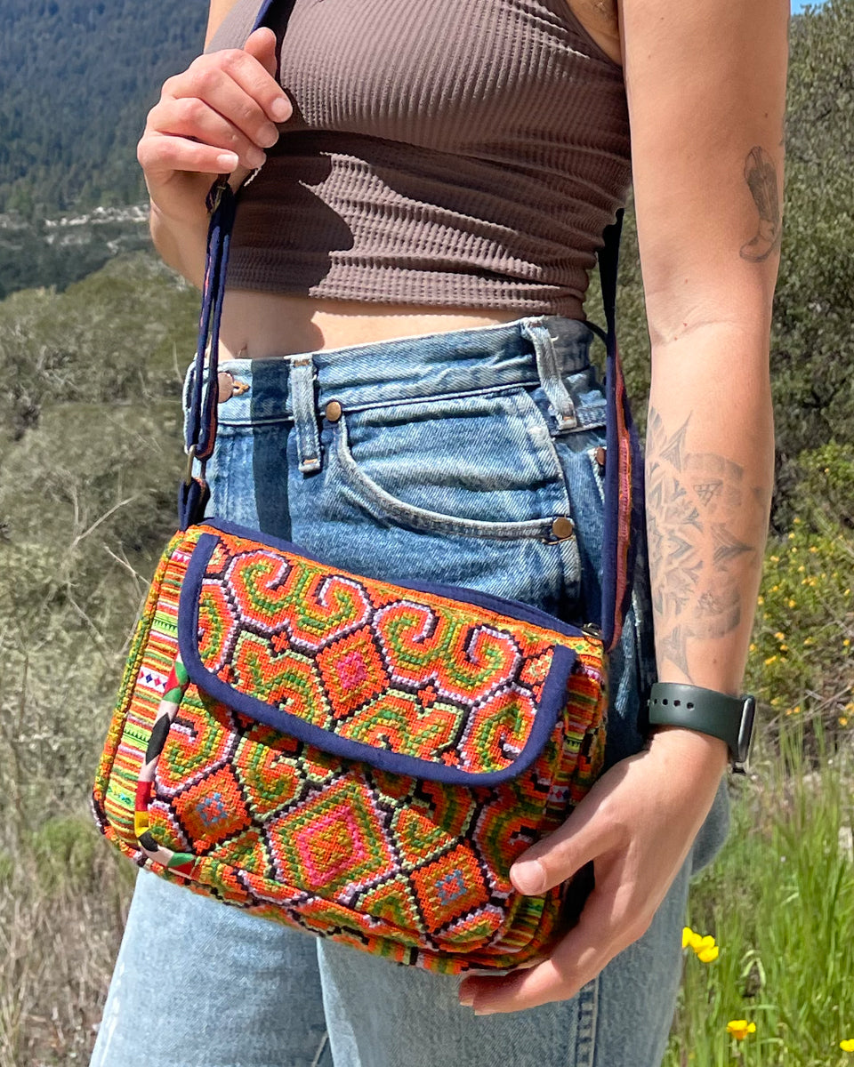 Tribal Crossbody Satchel