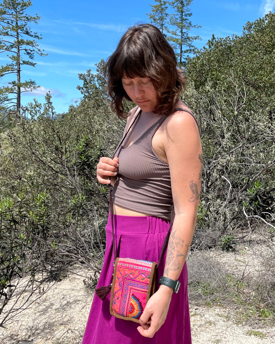 Tribal Shoulder Pouch