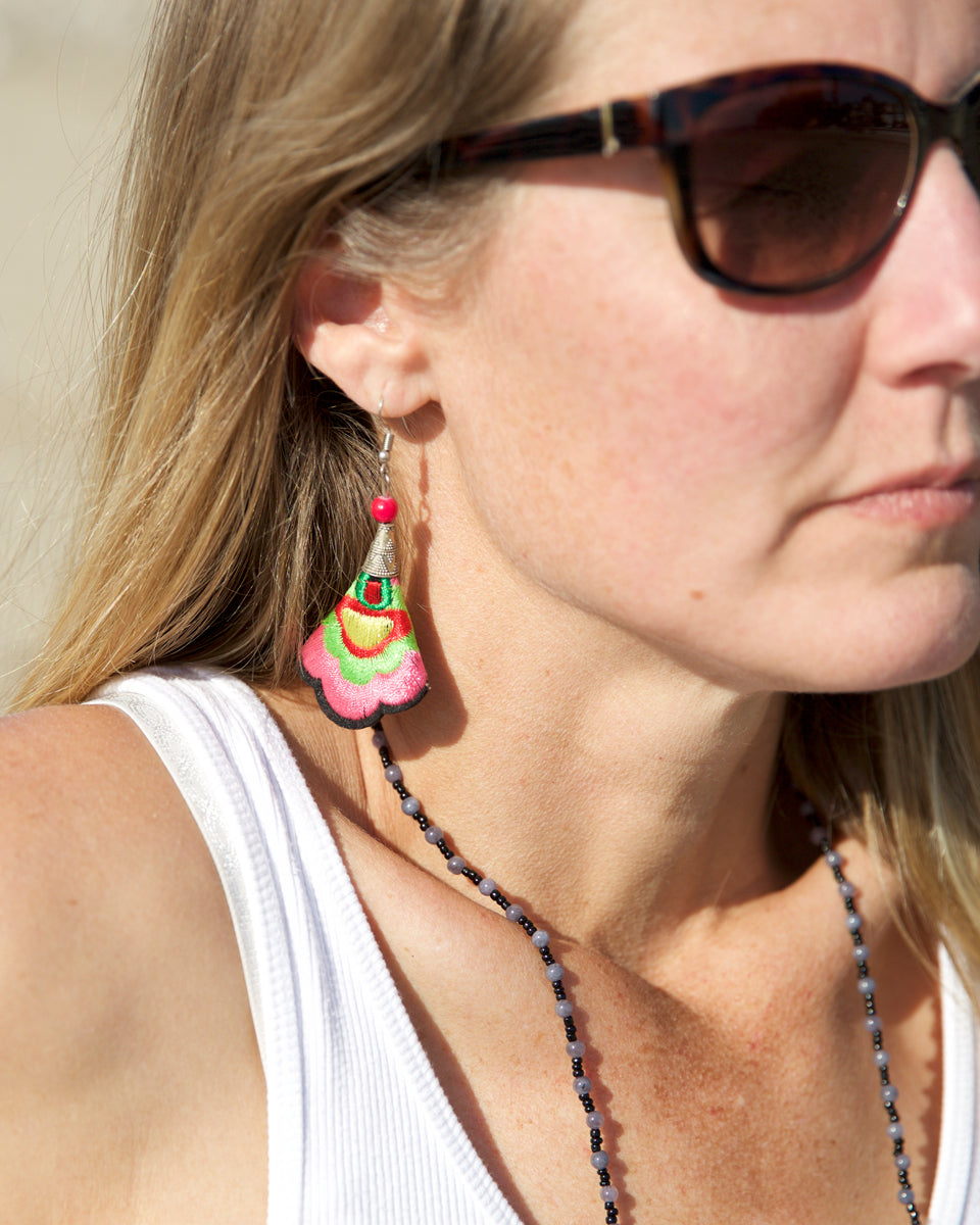 Tribal Tulip Earrings