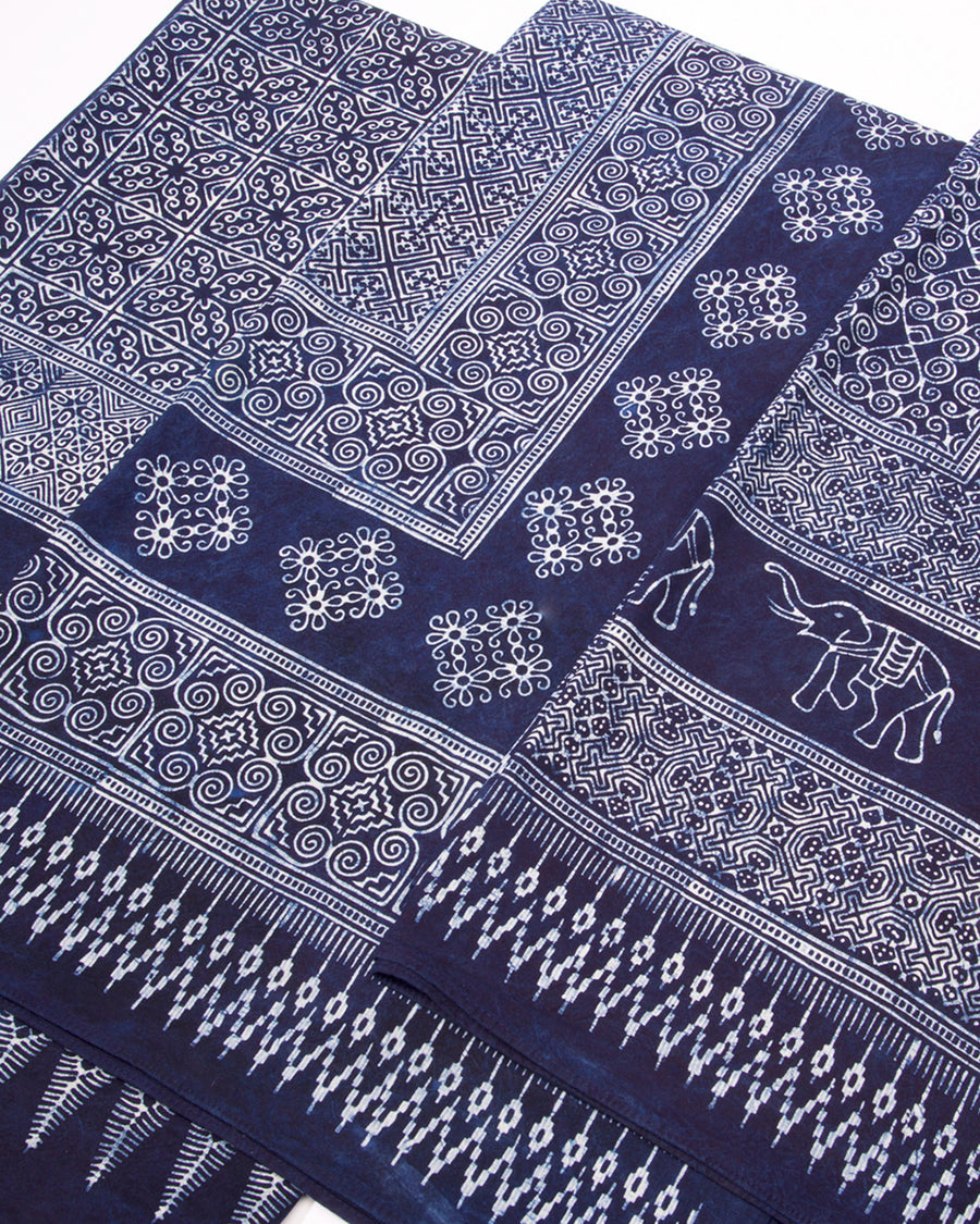 Traditional Batik Indigo, ethically sourced from Thailand