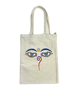 Buddha Eyes Tote Bag