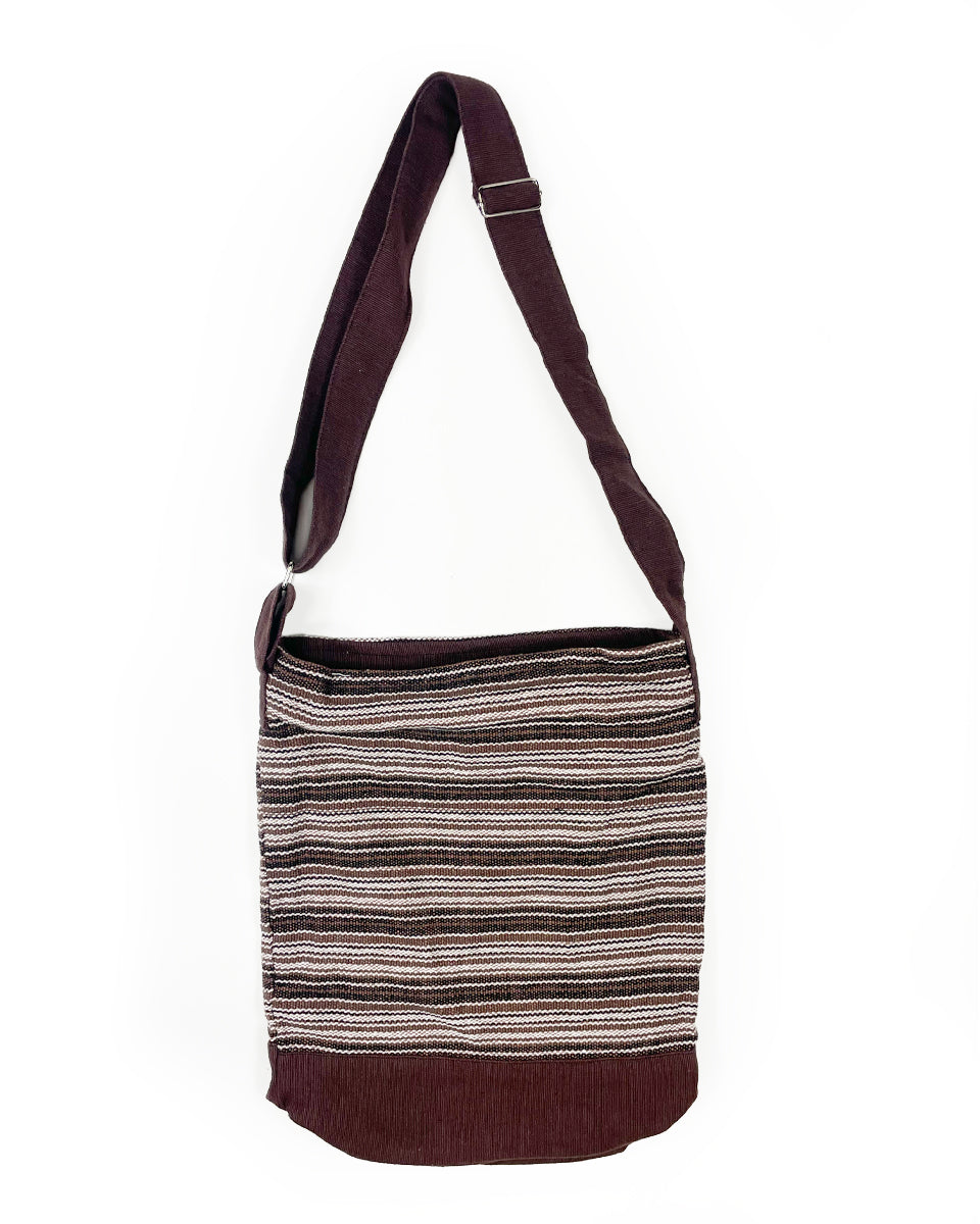 Striped Gheri Bucket Bag