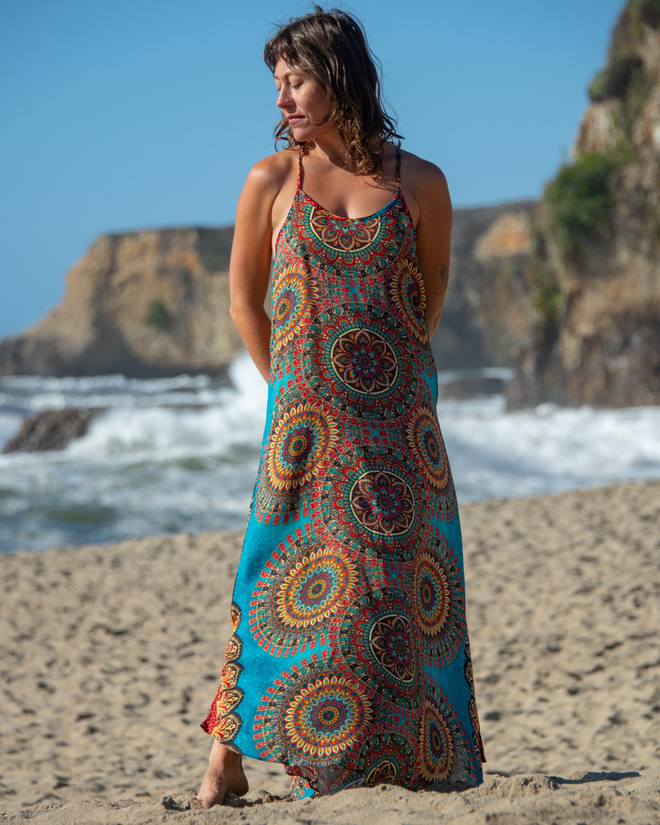 Shiva Mandala Maxi Dress