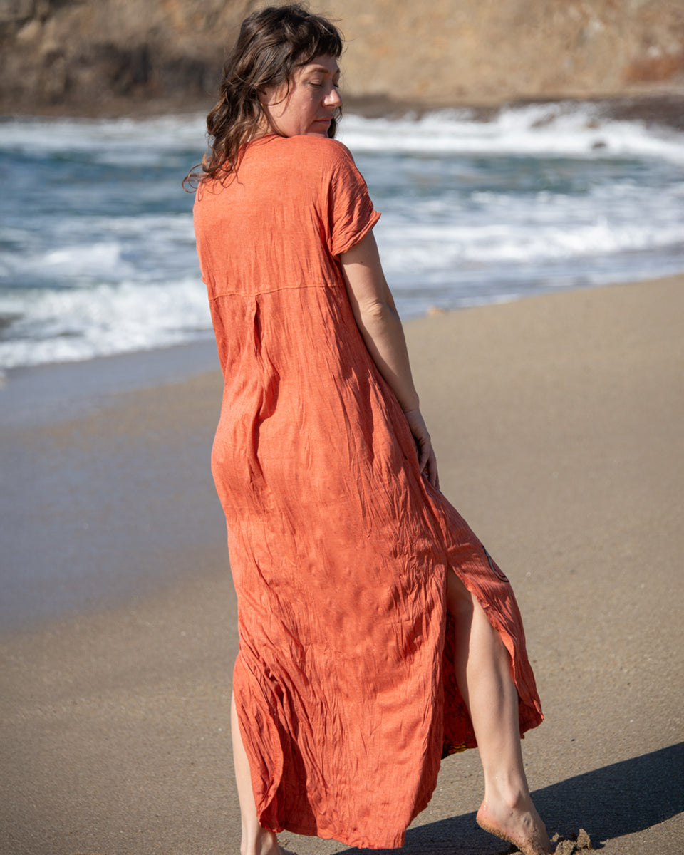 red sunflower dress Red Sunflower Dress #monri #monribeauties #red #cotton #dress