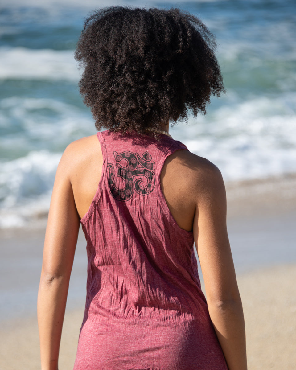 Lace Print Maxi Dress