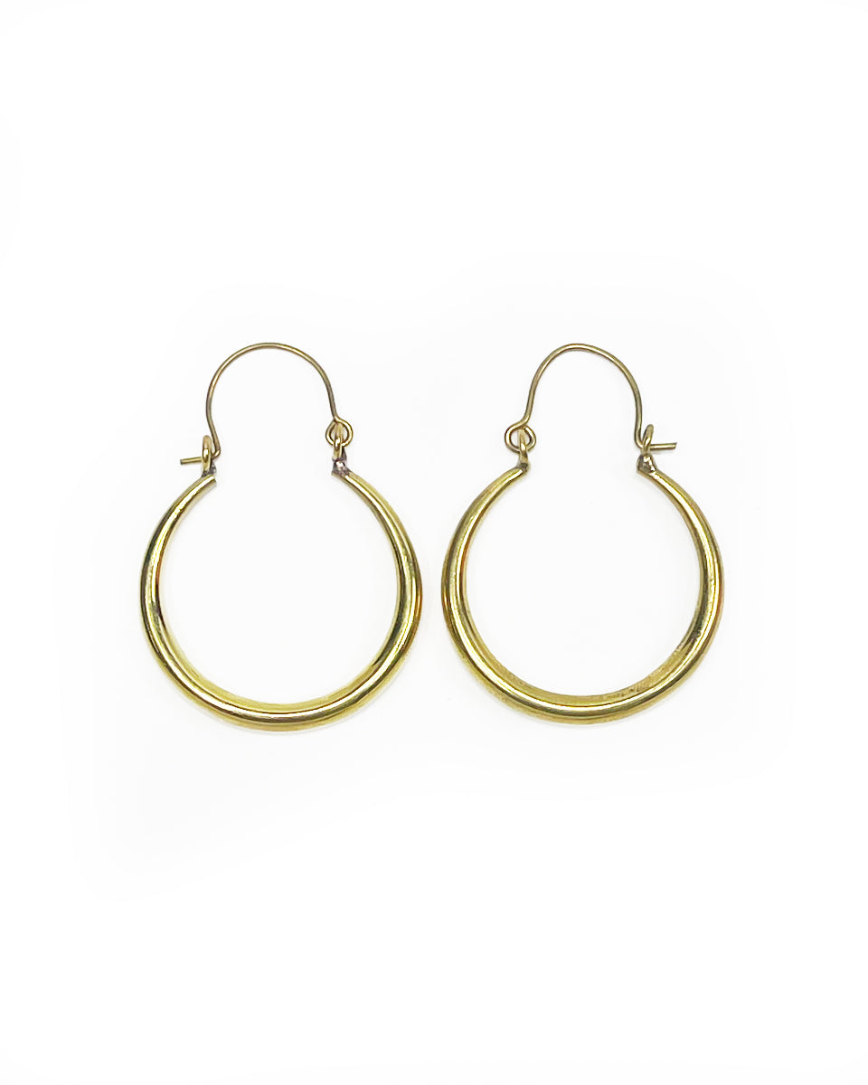 Thin Brass Hoop