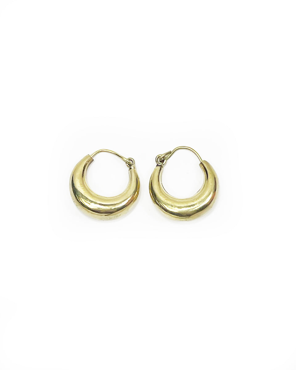 Hollow Brass Hoop