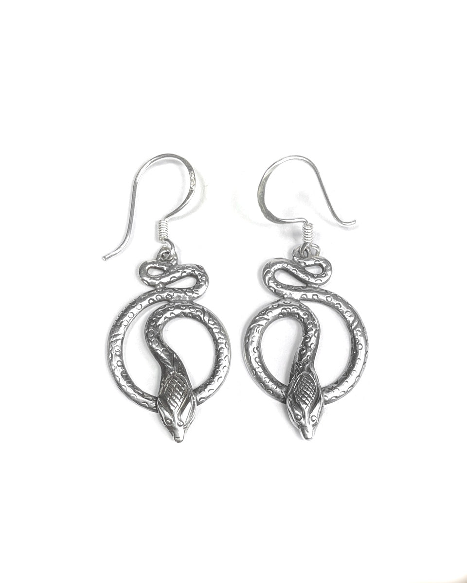 Hanging Snake Earring