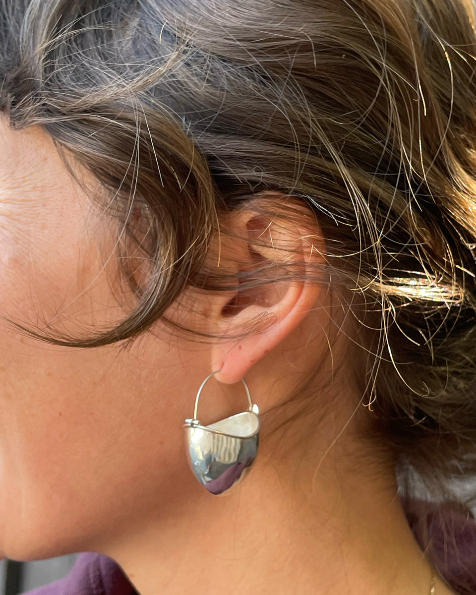 Tibetan Bucket Earring