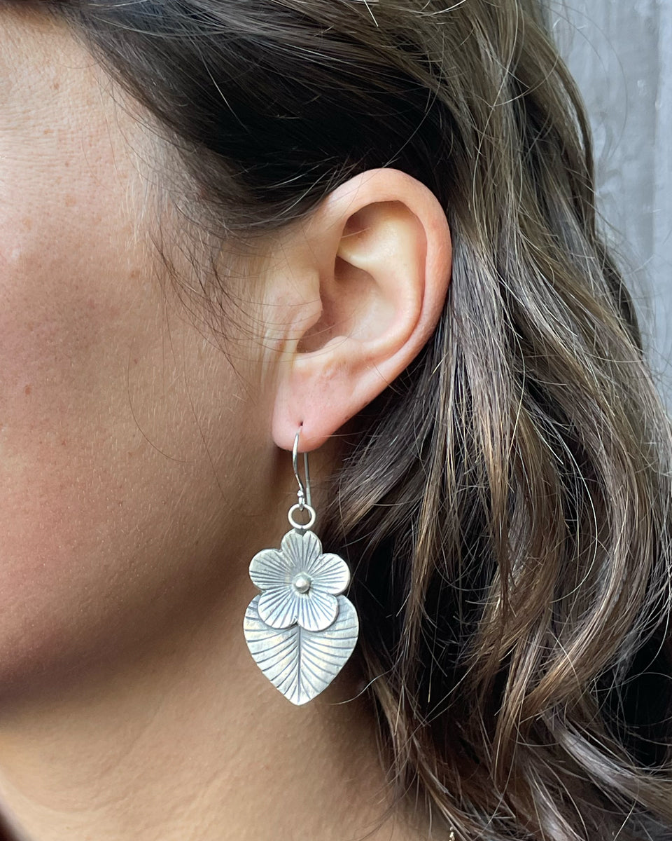 Tribal Magnolia Earrings