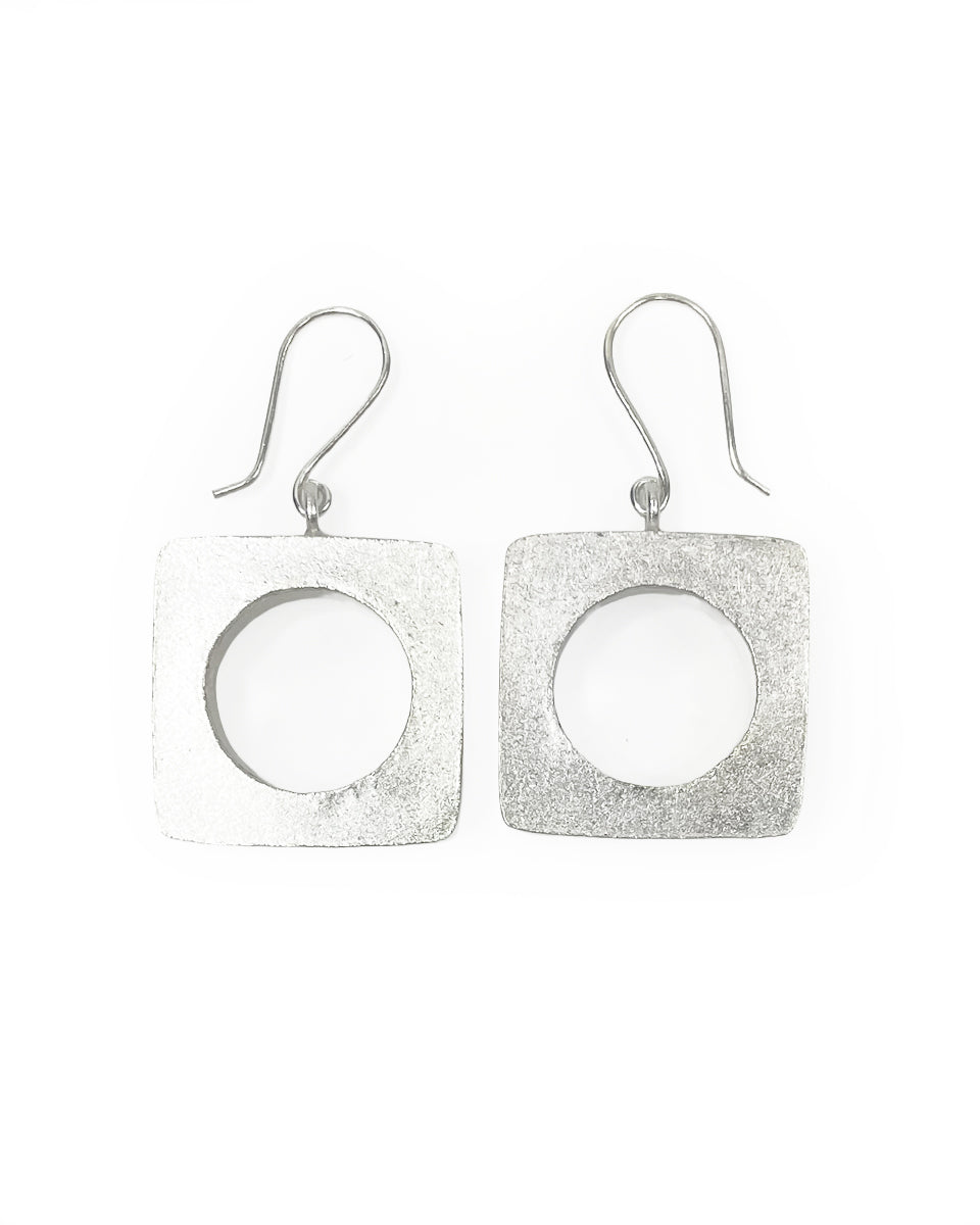 Tribal Square Earrings
