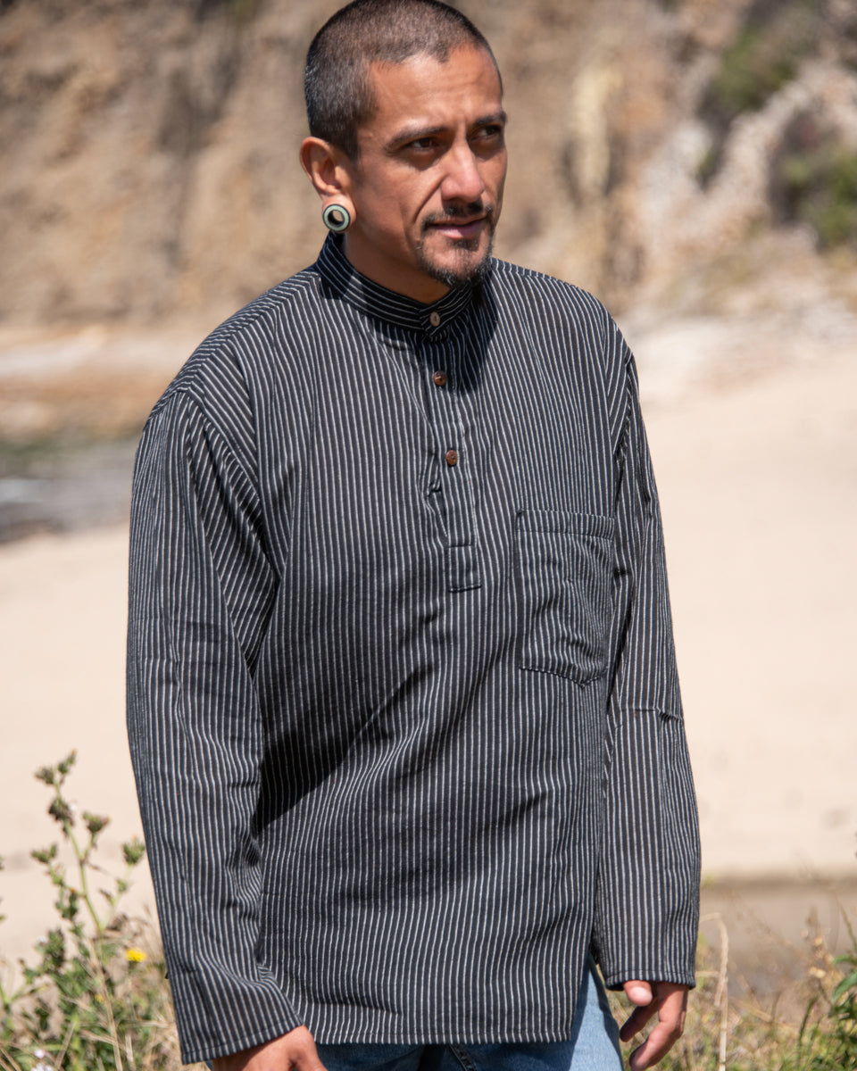 Striped Cotton Kurta