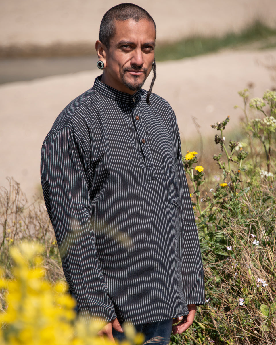 Striped Cotton Kurta