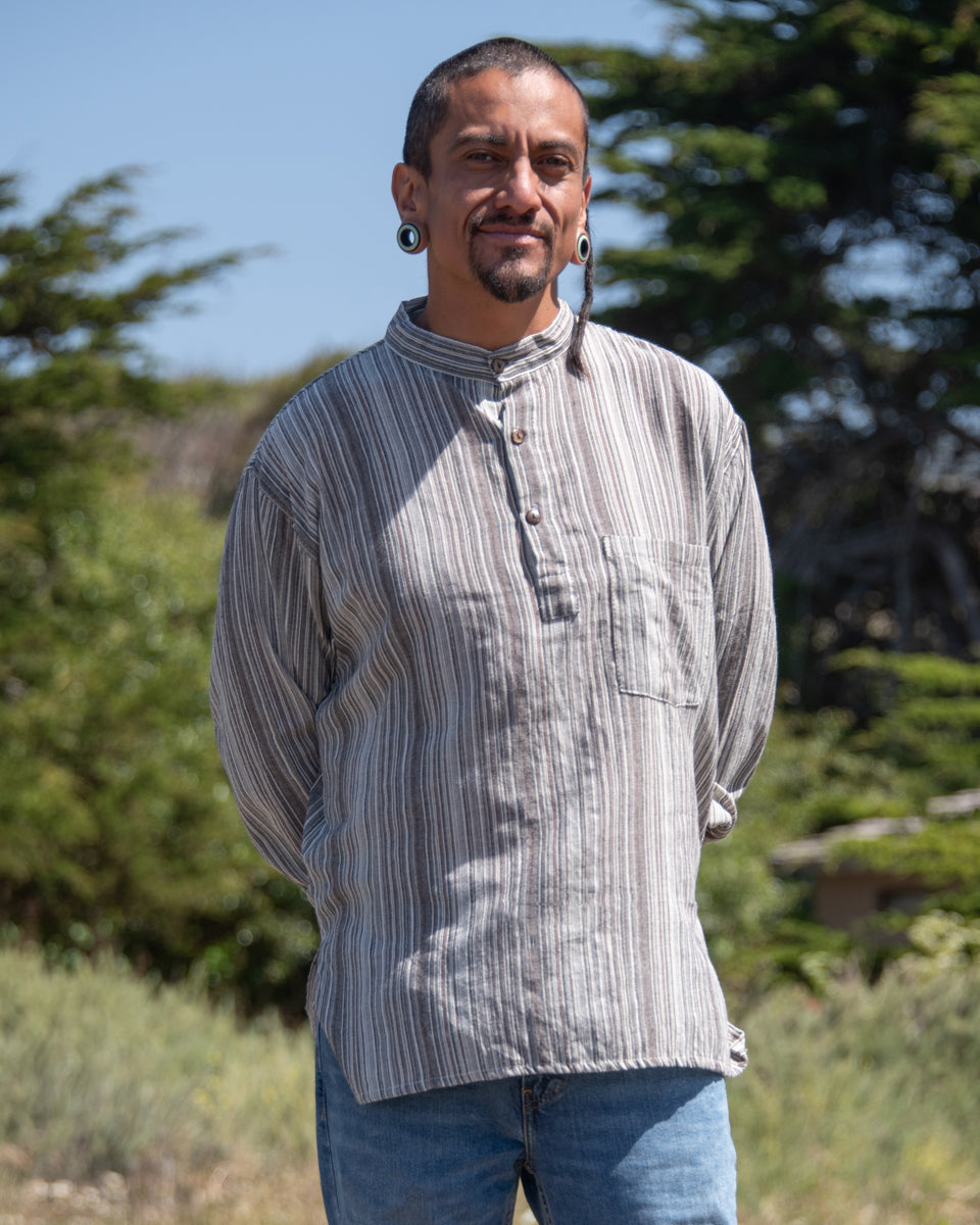Striped Cotton Kurta