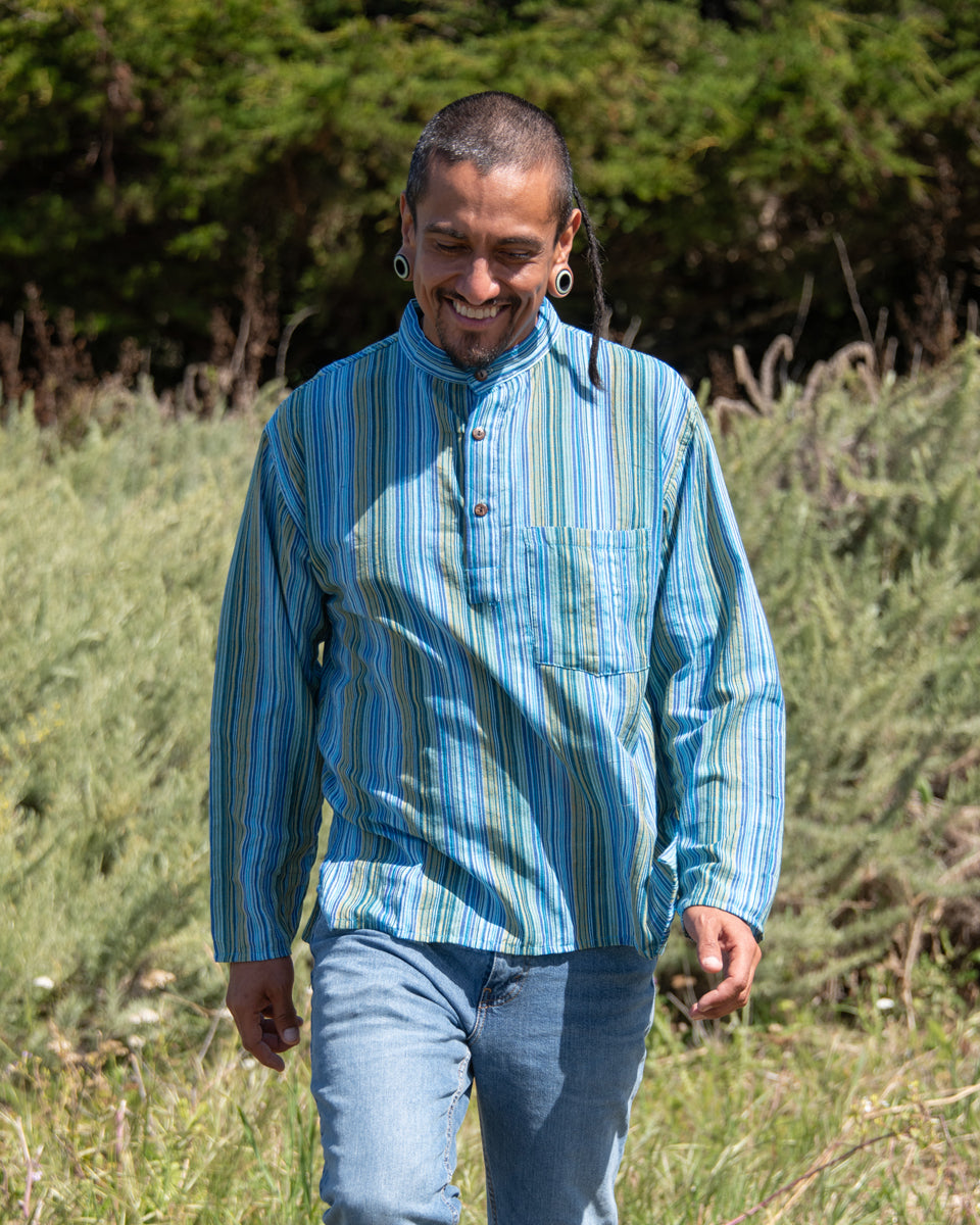 Striped Cotton Kurta