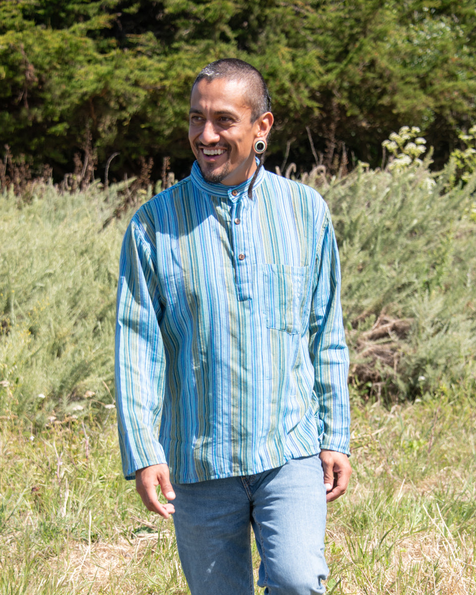 Striped Cotton Kurta
