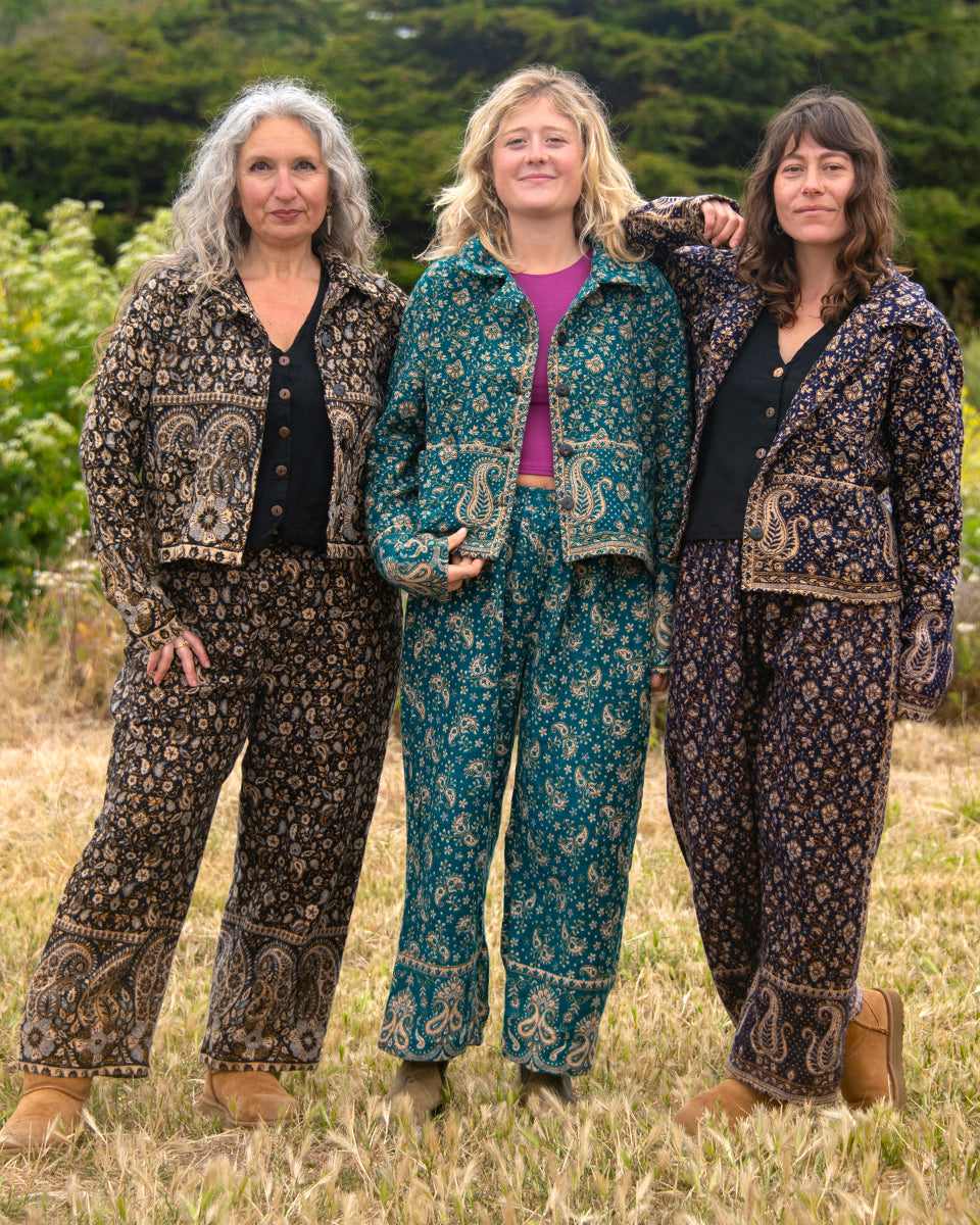 WAX \"Paisley pants\" イージーパンツ WAX 