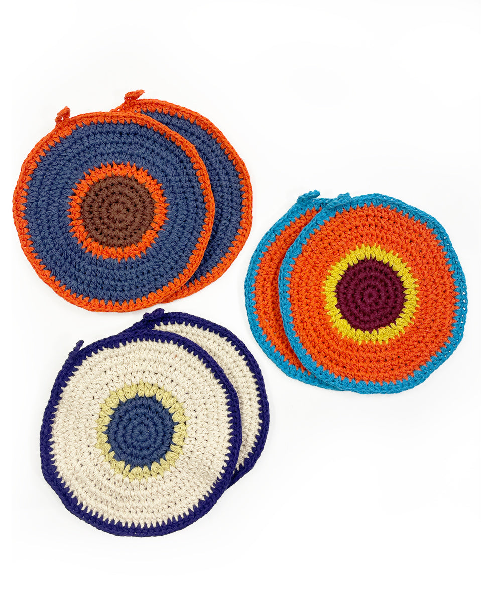 Round Cotton Potholder