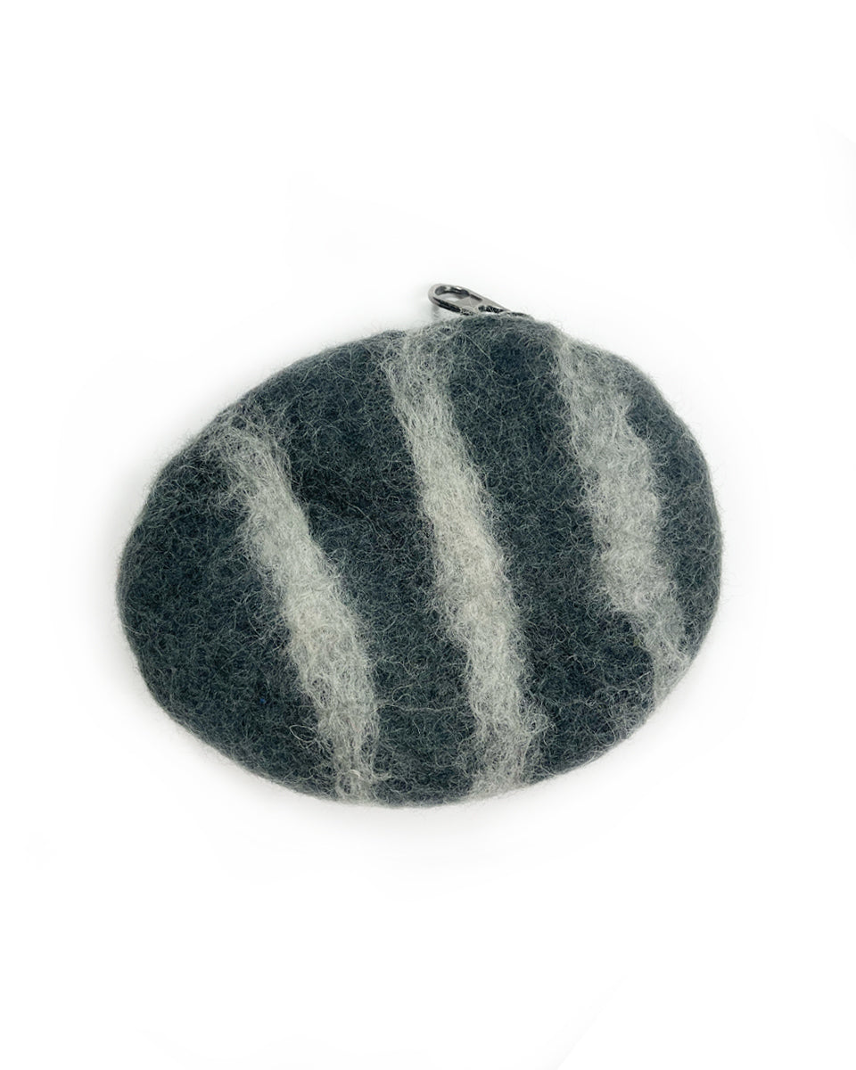 Felted Rock Pouch