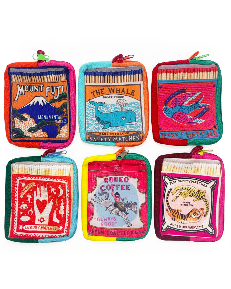 Printed Matchbook Pouch