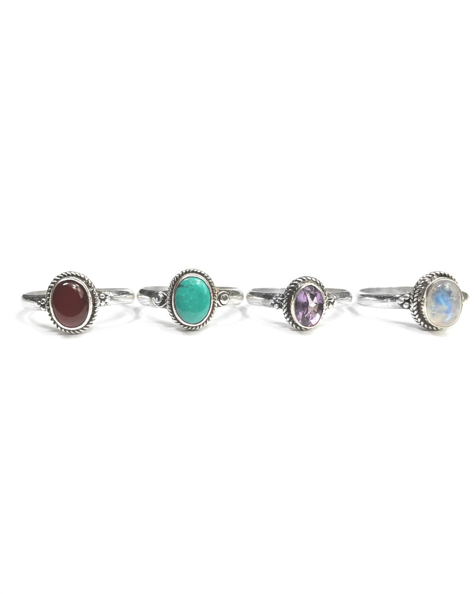 【在庫僅少】 Ring with Small Stone アクセサリー
