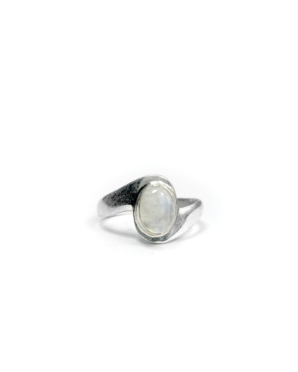 Ring with Wrapped Stone