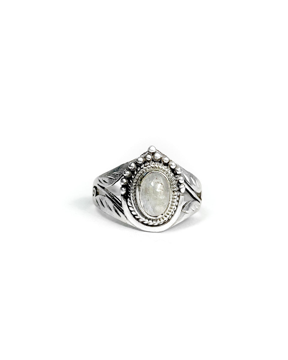 Jali Ring with Crown