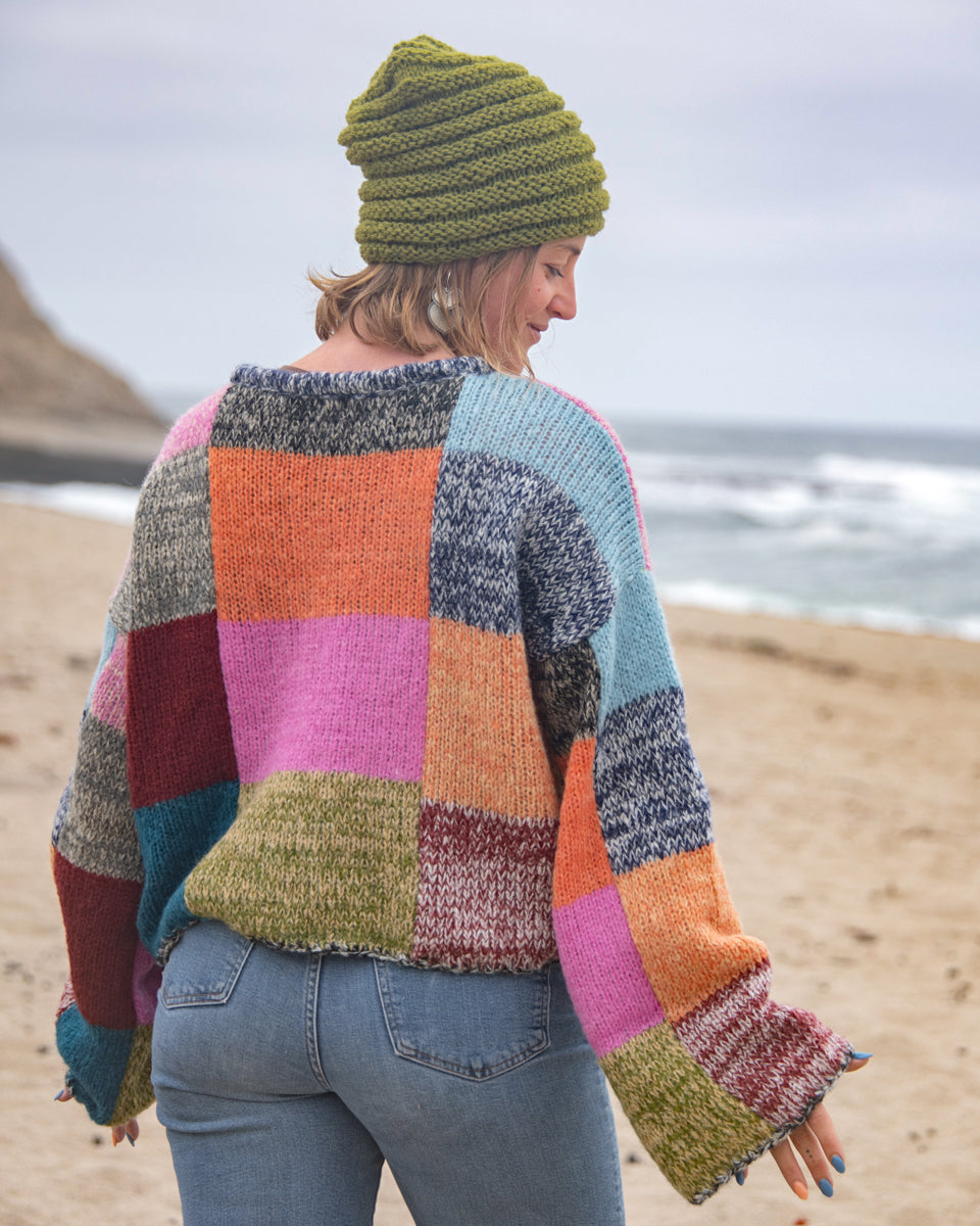 Mohair Patch Sweater