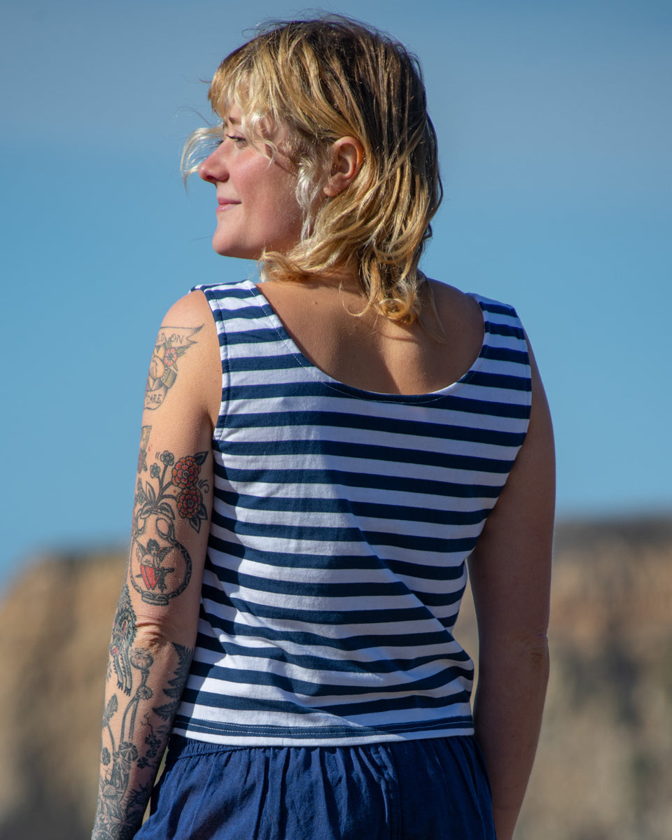 Organic Striped Tank