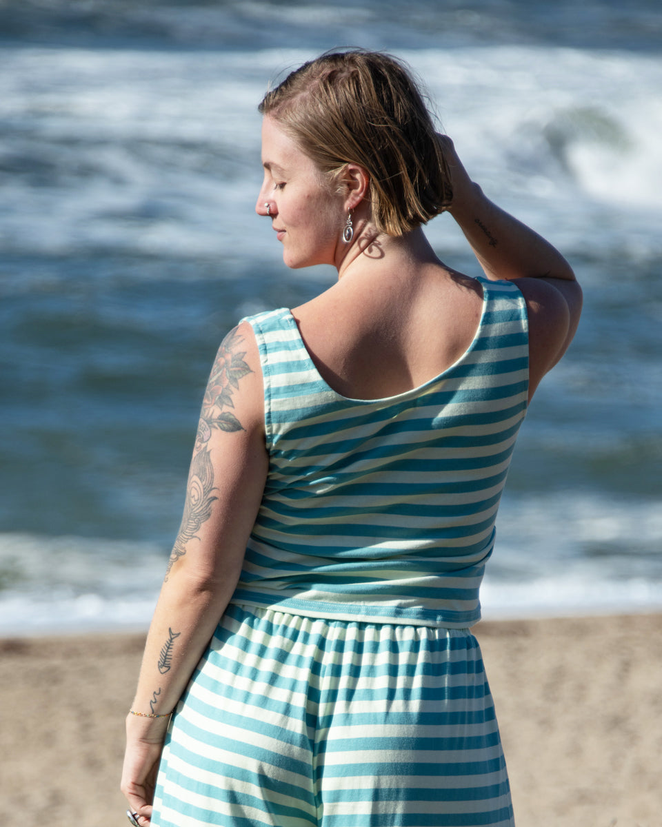 Organic Striped Tank