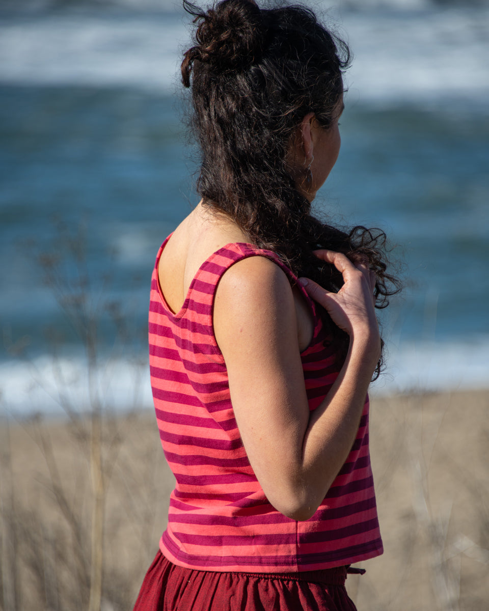 Organic Striped Tank