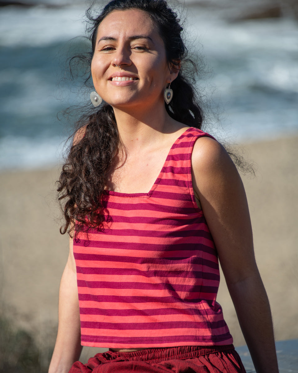 Organic Striped Tank