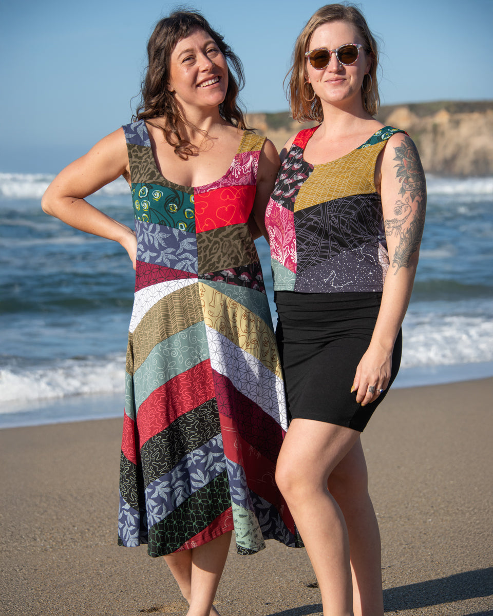 Upcycled Patchwork Tank