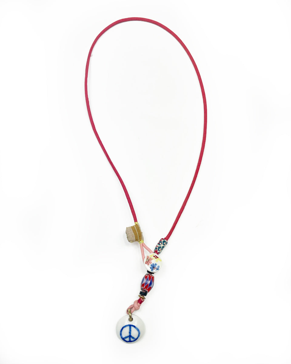 Handcrafted Peace Necklace