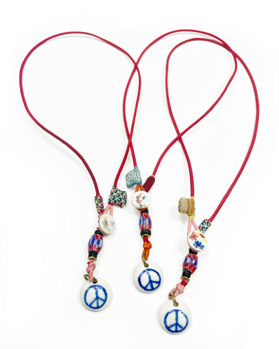 Handcrafted Peace Necklace