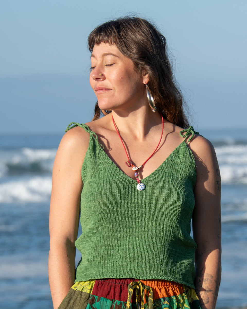 Handcrafted Peace Necklace