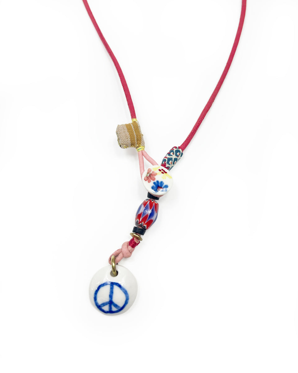 Handcrafted Peace Necklace