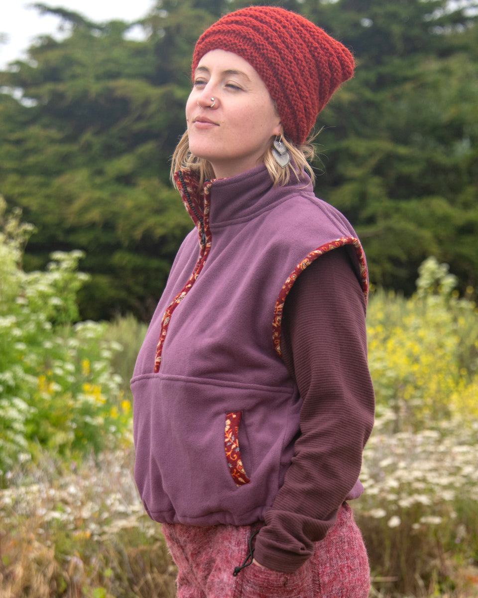 【hyke】fleece cropped vest dce4b8f5-8b84-421b-be94-