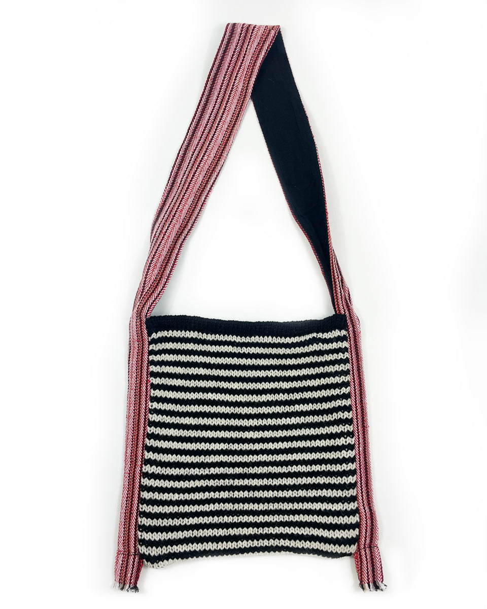 Striped Wool Bag