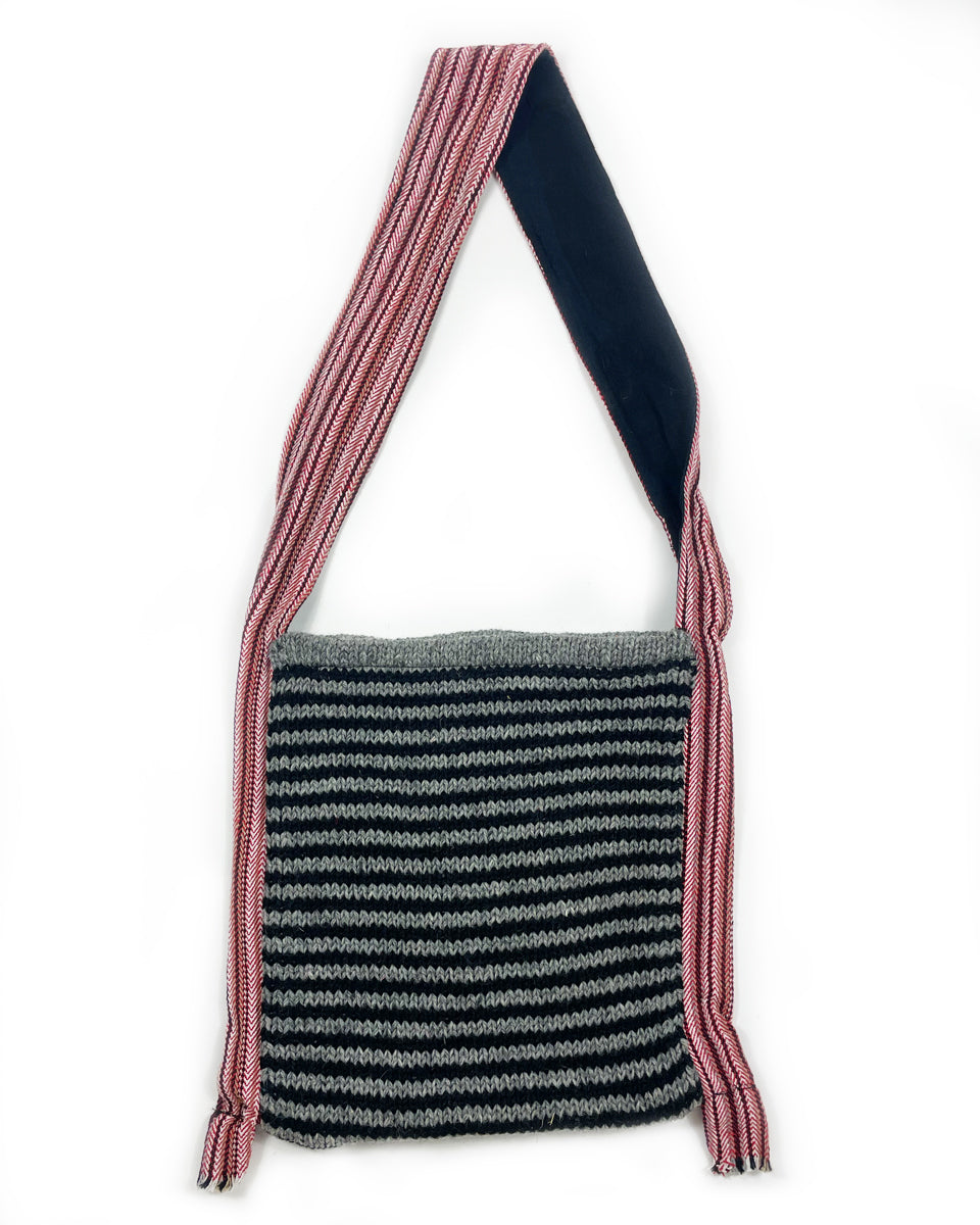 Striped Wool Bag