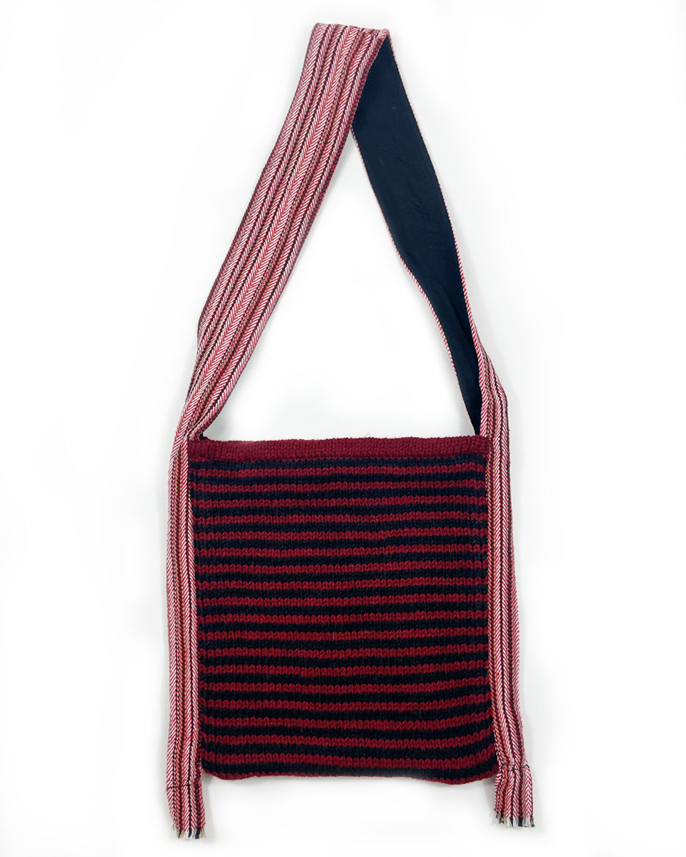 Striped Wool Bag