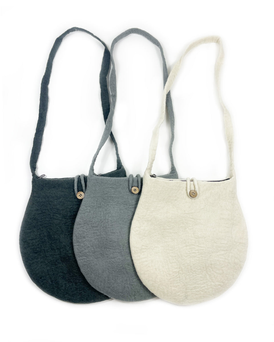 Felted Shoulder Bag