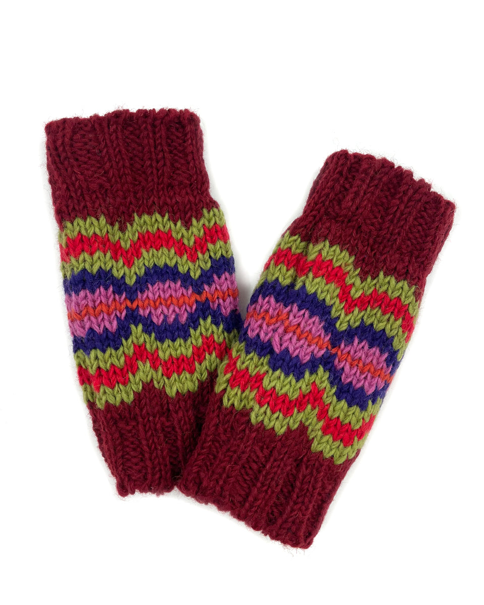 Circle Fingerless Gloves