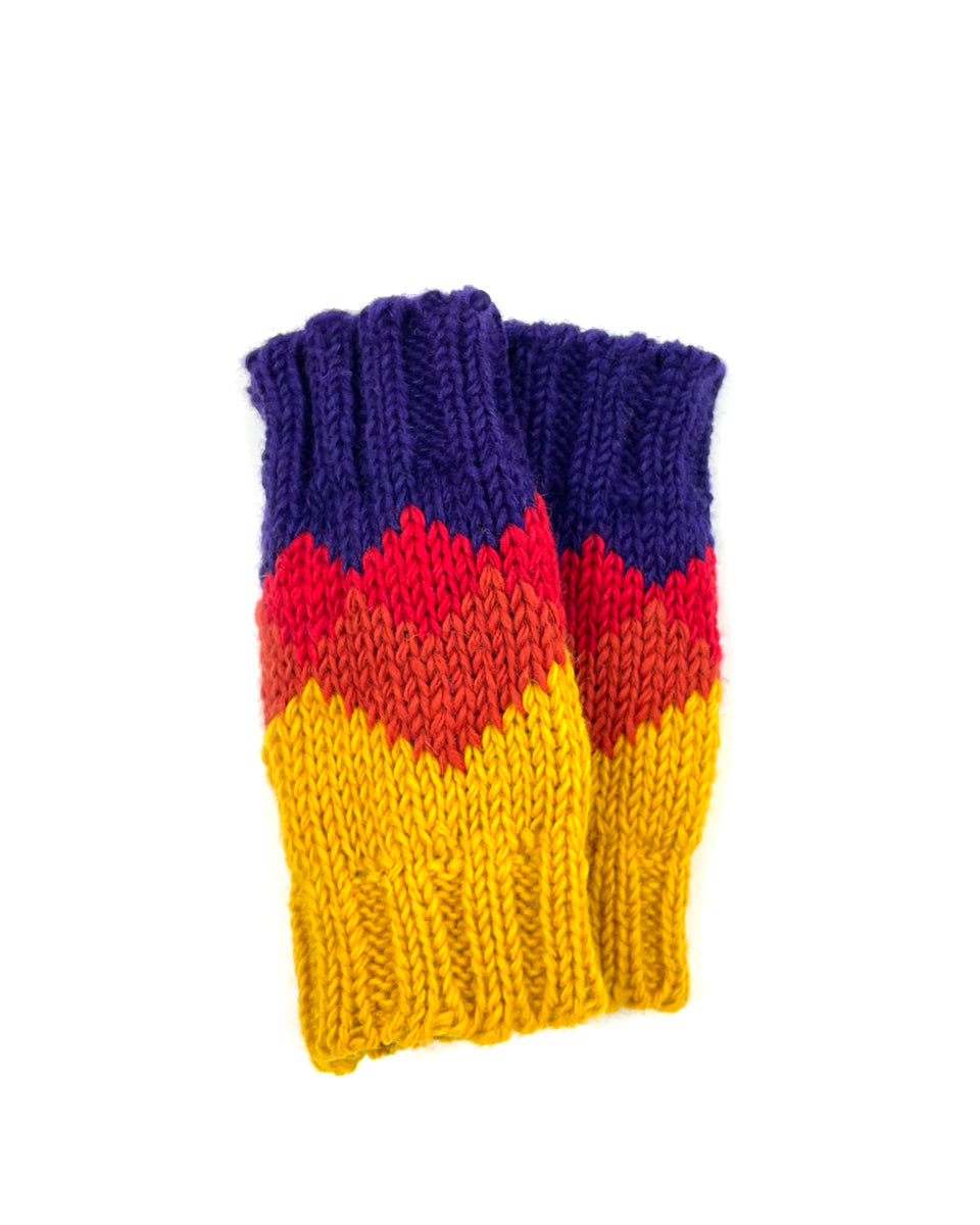 Mountain Fingerless Gloves