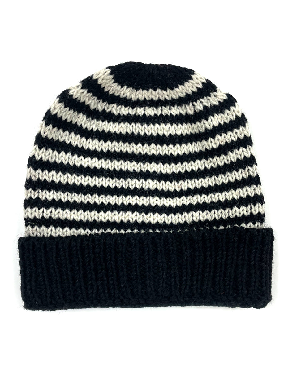 Striped Beanie