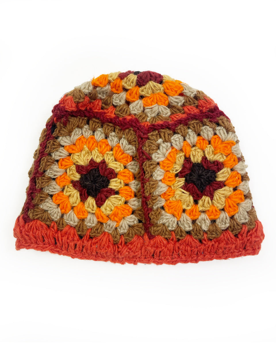 Granny Square Beanie
