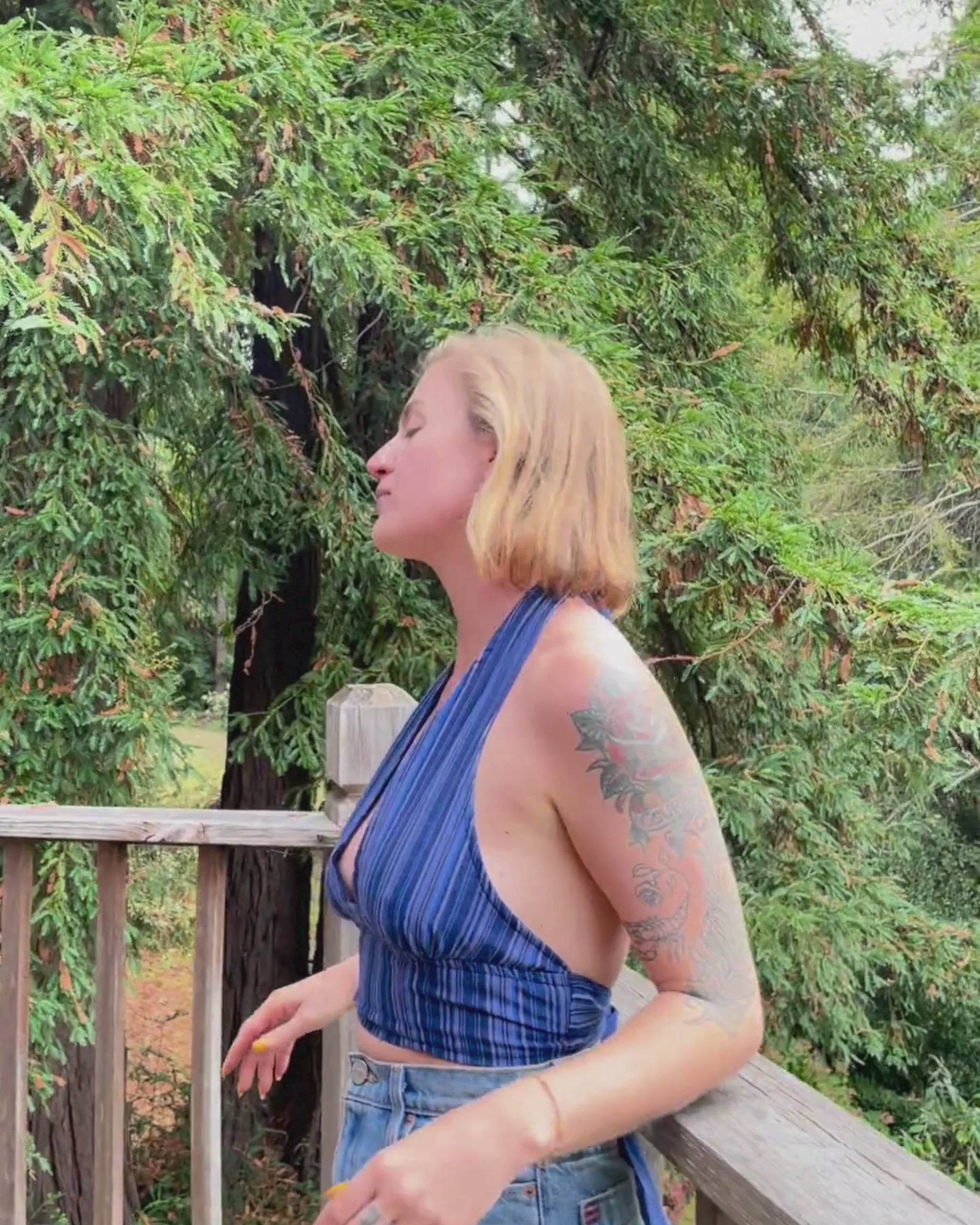 Reversible Halter Top