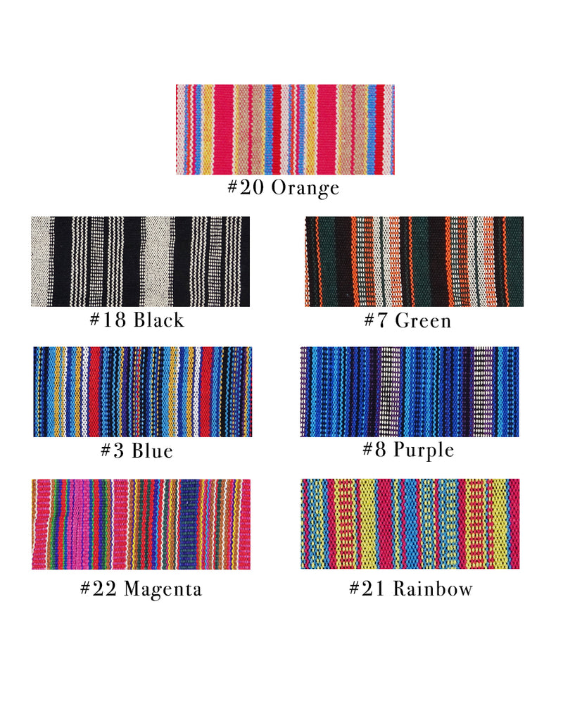 XL Striped Cotton Tote Bag