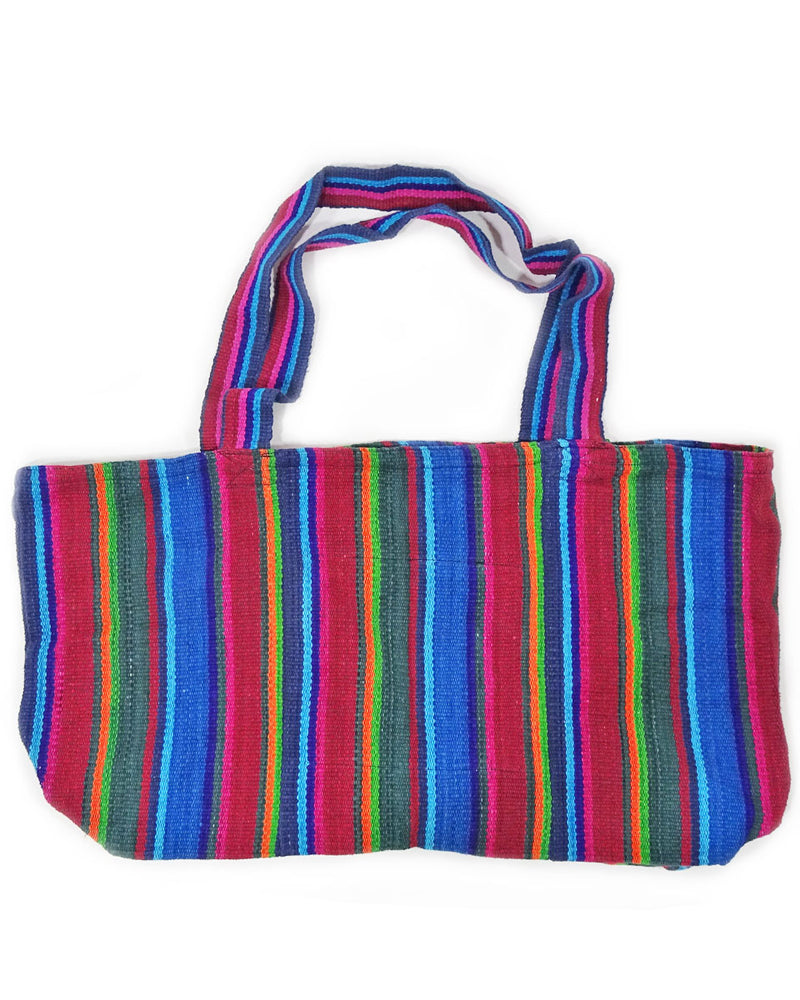 XL Striped Cotton Tote Bag